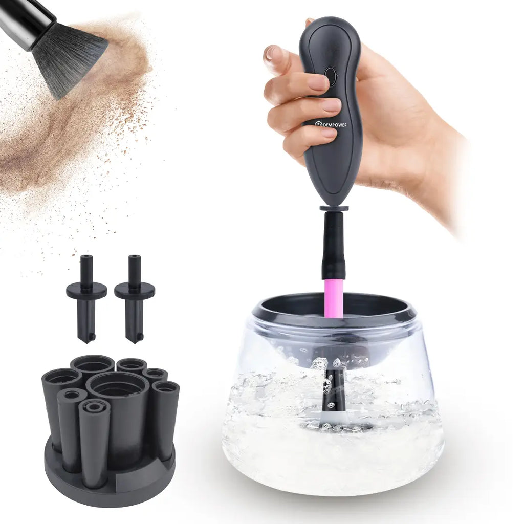 Automatic brush cleaner